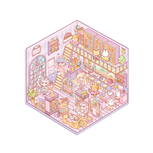 Load image into Gallery viewer, Adesivi Racconti Pastello per la Casa -Biblioteca - Ozerty