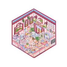 Load image into Gallery viewer, Adesivi Racconti Pastello per la Casa -Sala da tè - Ozerty