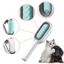 Carica l'immagine nel visualizzatore di Gallery, Pettine da toelettatura per animali domestici con serbatoio dell'acqua - Ozerty