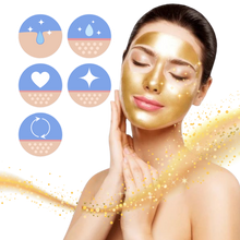 Carica l'immagine nel visualizzatore di Gallery, Maschera di pulizia per i pori dorata - Ozerty