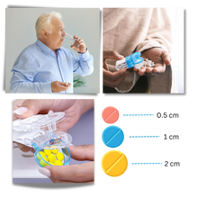 Carica l'immagine nel visualizzatore di Gallery, Portapillole portatile - Ozerty