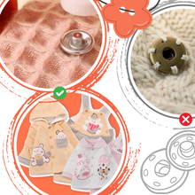 Load image into Gallery viewer, Pressa per Bottoni a Scatto a Montaggio Veloce - Ozerty