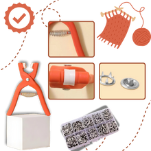 Load image into Gallery viewer, Pressa per Bottoni a Scatto a Montaggio Veloce - Ozerty