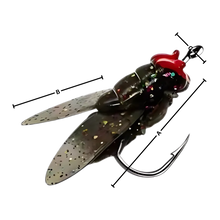 Load image into Gallery viewer, Esche realistiche per la pesca a mosca - Ozerty