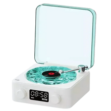 Carica l'immagine nel visualizzatore di Gallery, Lettore di Vinili Retrò -Bianco - Ozerty