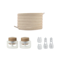 Carica l'immagine nel visualizzatore di Gallery, Lacci di chiusura sicuri e alla moda -Khaki - Ozerty