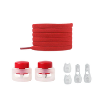 Carica l'immagine nel visualizzatore di Gallery, Lacci di chiusura sicuri e alla moda -Rosso Rosa - Ozerty