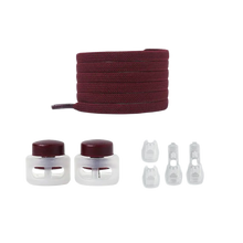 Carica l'immagine nel visualizzatore di Gallery, Lacci di chiusura sicuri e alla moda -Vino rosso - Ozerty