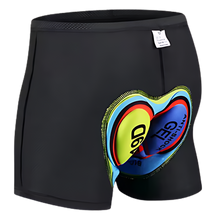 Carica l'immagine nel visualizzatore di Gallery, Pantaloncino da bici imbottito senza cuciture -Nero/SNero/MNero/LNero/XLNero/2XLNero/3XLNero/4XLNero/XS - Ozerty