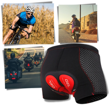 Carica l'immagine nel visualizzatore di Gallery, Pantaloncino da bici imbottito senza cuciture - Ozerty