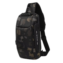 Load image into Gallery viewer, Zaino a Tracolla Rinforzato -Mimetico - Ozerty