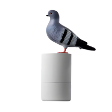 Load image into Gallery viewer, Distributore di Sapone con Sensore e Forma a Piccione -Nero - Ozerty