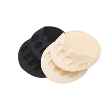 Load image into Gallery viewer, Cuscinetti metatarsali ad assorbimento d'urto -1 paio Beige/Nero - Ozerty