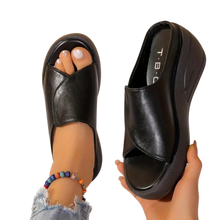 Load image into Gallery viewer, Sandali ortopedici con tacco ad assorbimento d'urto -Nero/EU35Nero/EU36Nero/EU37Nero/EU38Nero/EU39Nero/EU40 - Ozerty