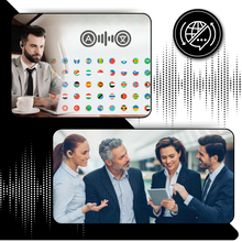 Carica l'immagine nel visualizzatore di Gallery, Auricolari con Traduttore di Intelligenza Artificiale - Ozerty