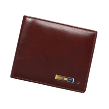 Carica l'immagine nel visualizzatore di Gallery, Portafoglio in pelle elegante e sofisticato -Rosso - Ozerty