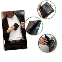 Carica l'immagine nel visualizzatore di Gallery, Portafoglio in pelle elegante e sofisticato - Ozerty