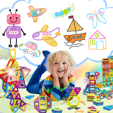 Load image into Gallery viewer, Blocchi Magnetici Scatta e Costruisci - Ozerty