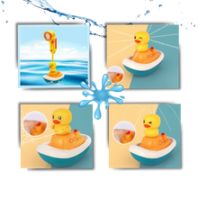 Load image into Gallery viewer, Giocattolo da bagno a triplo spruzzo con anatre - Ozerty
