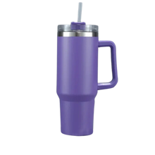 Load image into Gallery viewer, Tazza per auto di grande capacità con manico -Viola - Ozerty