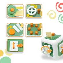 Load image into Gallery viewer, Cubo giocattolo sensoriale 6 in 1 - Ozerty
