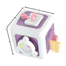 Load image into Gallery viewer, Cubo giocattolo sensoriale 6 in 1 - Ozerty