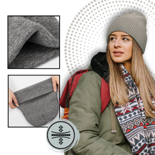 Carica l'immagine nel visualizzatore di Gallery, Berretto Lavorato a Maglia e Foderato in Raso - Ozerty