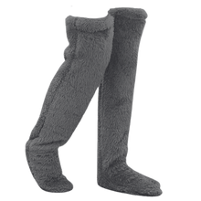 Load image into Gallery viewer, Calzini lunghi riscaldanti e morbidi -Grigio scuro - Ozerty