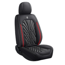 Load image into Gallery viewer, Protezione impermeabile per sedili auto -Nero con linea rossa - Ozerty