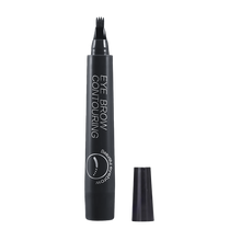 Carica l'immagine nel visualizzatore di Gallery, Matita liquida per sopracciglia con formula waterproof -Nero - Ozerty