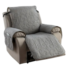 Load image into Gallery viewer, Fodera impermeabile per poltrona reclinabile -Grigio chiaro - Ozerty