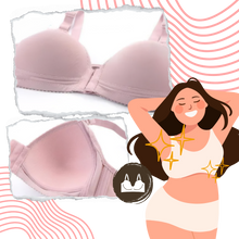 Load image into Gallery viewer, Reggiseno push up senza fili per taglie forti - Ozerty
