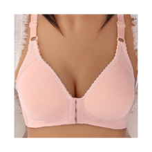 Load image into Gallery viewer, Reggiseno push up senza fili per taglie forti -Rosa chiaro Tocco Delicato - Ozerty