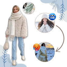 Load image into Gallery viewer, Sciarpa da donna Cozy Elegance - Ozerty