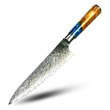 Load image into Gallery viewer, Coltelli giapponesi della serie Mare Giallo -Kiritsuke - Coltello da chef 32 cm - Ozerty