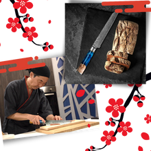 Load image into Gallery viewer, Coltelli giapponesi della serie Mare Giallo - Ozerty