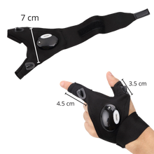 Carica l'immagine nel visualizzatore di Gallery, Paio di guanti a LED con luci impermeabili - Ozerty