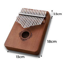 Carica l&#39;immagine nel visualizzatore di Gallery, Kalimba a 17 tasti pianoforte da pollice - Ozerty
