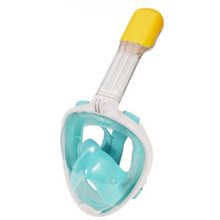 Carica l&#39;immagine nel visualizzatore di Gallery, Maschera da snorkeling con vista panoramica a 180° -Verde/BambiniVerde/AdolescentiVerde/Adulti - Ozerty
