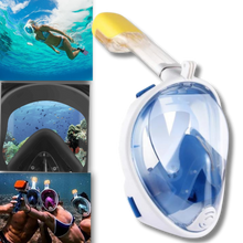 Carica l&#39;immagine nel visualizzatore di Gallery, Maschera da snorkeling con vista panoramica a 180° - Ozerty
