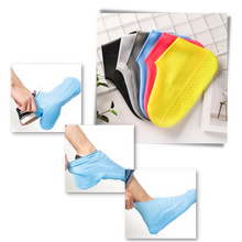 Carica l&#39;immagine nel visualizzatore di Gallery, 1 paio di copriscarpe impermeabili in silicone
