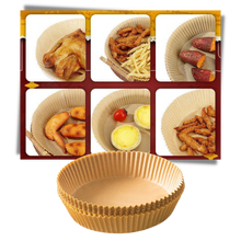 Load image into Gallery viewer, Confezione di rivestimenti di carta per friggitrice ad aria monouso - Ozerty
