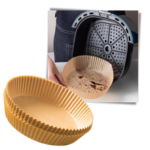 Load image into Gallery viewer, Confezione di rivestimenti di carta per friggitrice ad aria monouso - Ozerty
