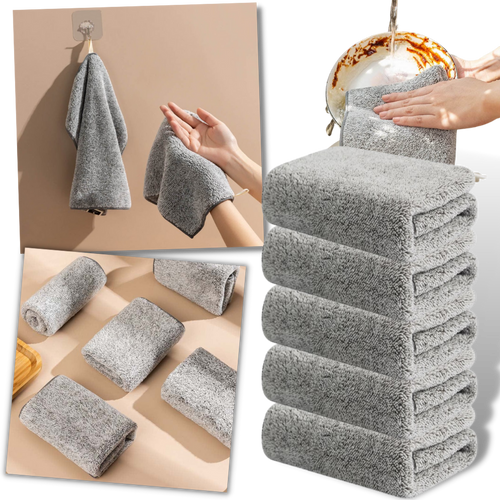 Canovaccio assorbente in microfibra di bambù - Ozerty