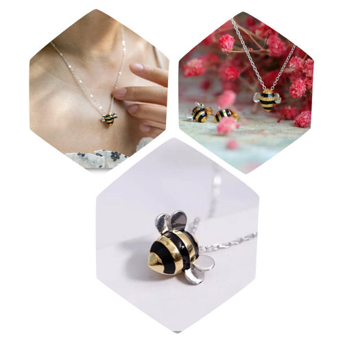 Collana a forma di ape  - Ozerty