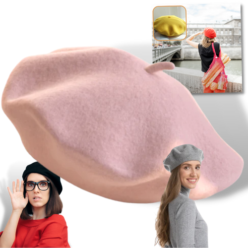 Berretto classico da donna in lana - Ozerty