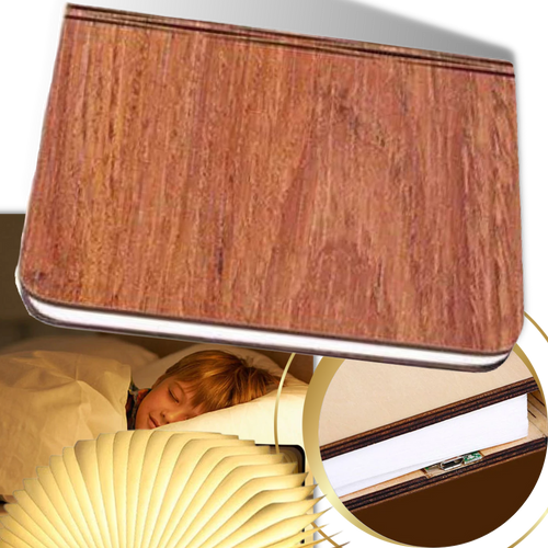 Lampada da lettura ricaricabile in legno - Ozerty