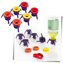 Load image into Gallery viewer, Confezione da 6 tappi versatili per bottiglie - Ozerty
