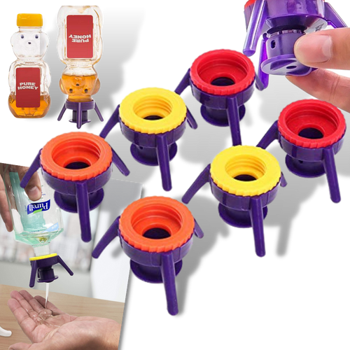 Confezione da 6 tappi versatili per bottiglie - Ozerty