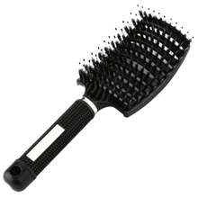 Load image into Gallery viewer, Spazzola per capelli massaggiante in setola di cinghiale - Ozerty
